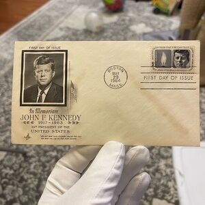 President John F. Kennedy First Day of Issue May 29 1964  Boston Cancel